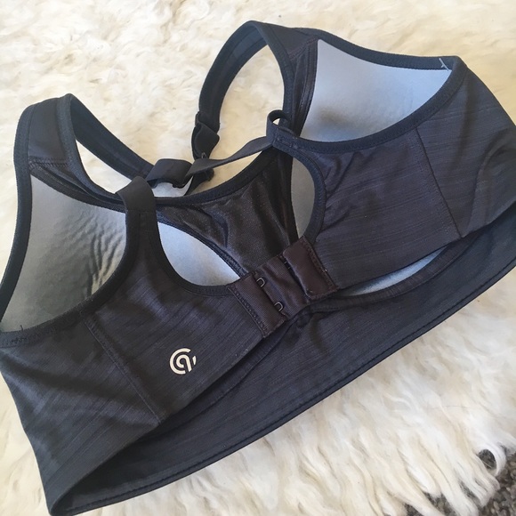 Champion Dark Grey Women’s Hook Clasp Sports Bra - Picture 4 of 7